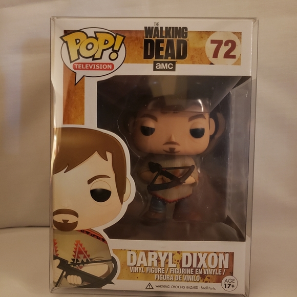 Daryl Dixon with Poncho #72 Funko Pop - Picture 10 of 10